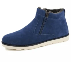 Herren Winterstiefeletten aus Pelz – warm und stilvoll