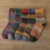 Herren-Crew-Socken im Ethno-Stil – Stilvolle Socken im kulturellen Stil