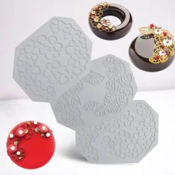 Herzblatt-Silikonform - Dessertwerkzeug für die Molekulargastronomie