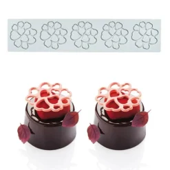 Herzblatt-Silikonform - Dessertwerkzeug für die Molekulargastronomie