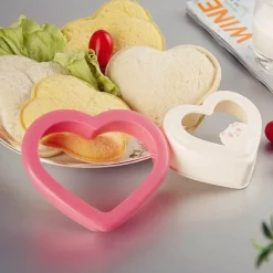 Herzförmiger Sandwich-Ausstecher – Niedlicher Lunch-Ausstecher für Kinder