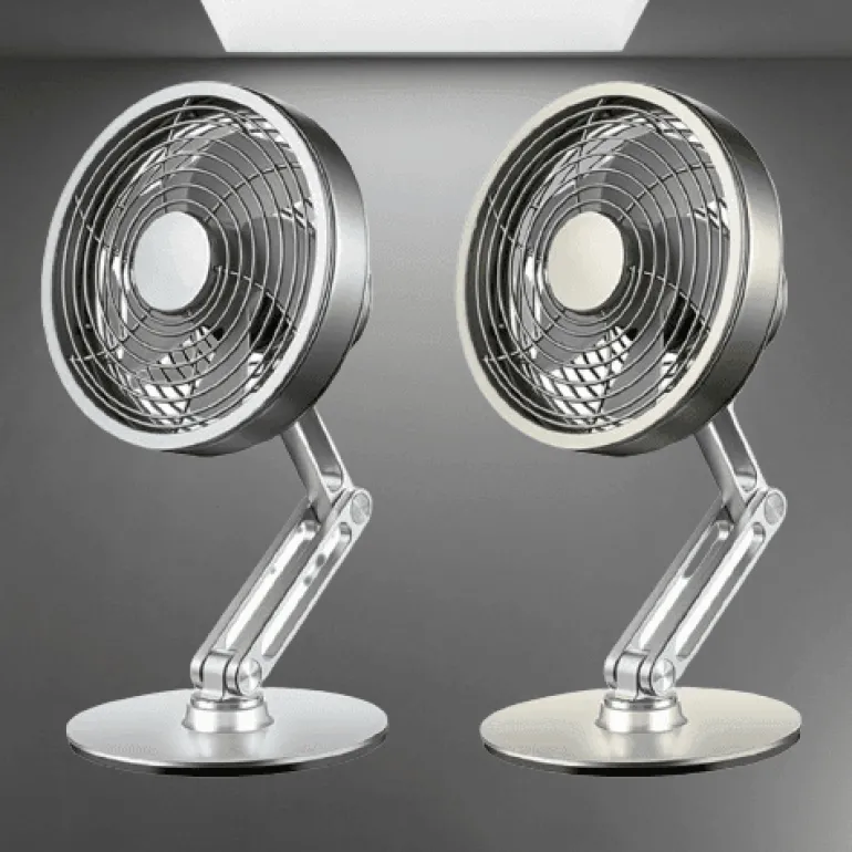 Höhenverstellbarer Mini-Tischventilator – Kompakter Turbo-Kühlventilator