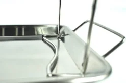 Hähnchenflügelhalter aus Edelstahl – Grillzubehör