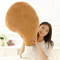 Hühnerbein-Plüschkissen - Weiches Plüschkissen