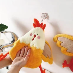 Hühnerhandtuch - Lustiges, schnelltrocknendes Küchentuch