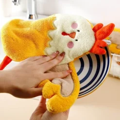 Hühnerhandtuch - Lustiges, schnelltrocknendes Küchentuch