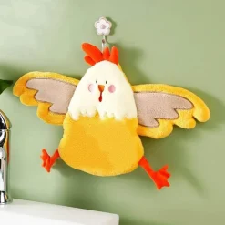 Hühnerhandtuch - Lustiges, schnelltrocknendes Küchentuch