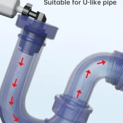 High-Pressure Drain Blaster - Heavy-Duty Clog Remover Tool