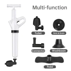High-Pressure Drain Blaster - Heavy-Duty Clog Remover Tool