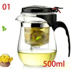 Hitzebeständige Teekanne aus Glas – Teekanne in Premiumqualität