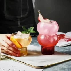 Hitzebeständiger Cold Brew-Kaffeebecher aus Glas – perfekt für Milchlattes und Sprudelwasser