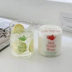 Hitzebeständiger Kaffeebecher aus Glas – vielseitiger Becher für Tee, Milch und Bier