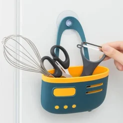 Hängender Abflusskorb für die Spüle – Kreative Aufbewahrungslösung