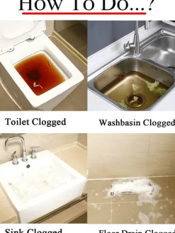 Hochdruck-Abflussreiniger – Verstopfungsentferner und -reiniger