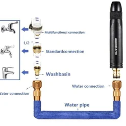 Hochdruck-Gartenautowaschanlage - Multifunktionaler Wassersprüher