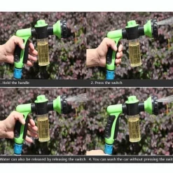 Hochdruck-Gartenschlauch-Spritzpistole – Automatische Wasserdüse