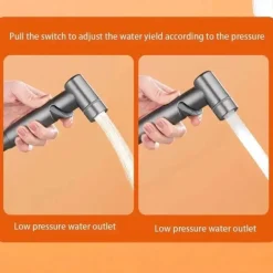 Hochdruck-Hand-Bidet-Sprühset für ein sauberes und erfrischendes Badezimmererlebnis
