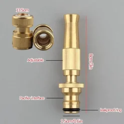 Hochdruck-Schlauchdüse – verstellbare Wasserpistole