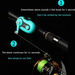 Hochempfindlicher Angelalarm - Fischbiss-Alarmsystem