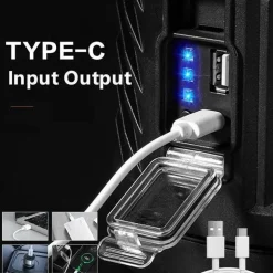 Hochleistungs-LED-Taschenlampe - Multifunktionale Solar-Taschenlampe