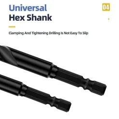 Hochleistungs-Sechskantbohrer-Set – Ultimatives Kreuzbohrer-Werkzeug