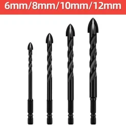 Hochleistungs-Sechskantbohrer-Set – Ultimatives Kreuzbohrer-Werkzeug