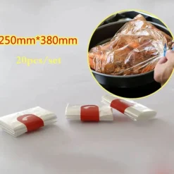 Hochtemperatur-Backbeutel-Set – 20-teiliges Kochwerkzeug für die Mikrowelle