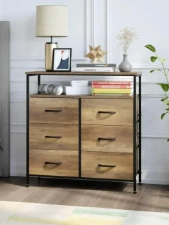 Hohes Mid-Century Sideboard – Modernes skandinavisches Design