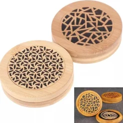 Hohler Räucherstäbchenhalter aus Bambus – Natürliches Aromatherapie-Accessoire