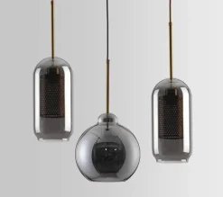 Honeycomb Pendant Light - Elegant Hanging Bulb Fixture
