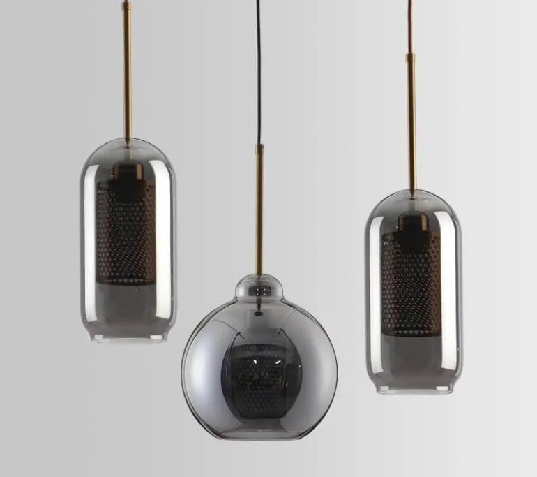 Honeycomb Pendant Light - Elegant Hanging Bulb Fixture