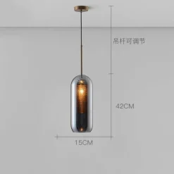 Honeycomb Pendant Light - Elegant Hanging Bulb Fixture