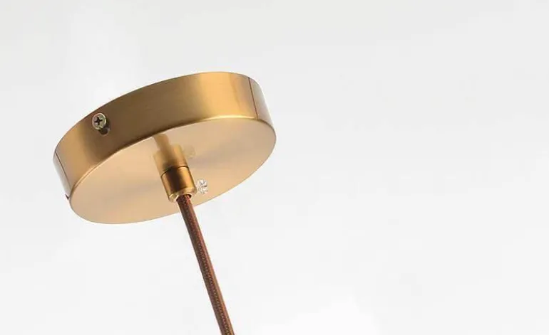 Honeycomb Pendant Light - Elegant Hanging Bulb Fixture