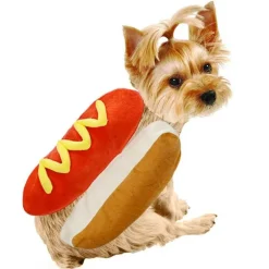 Hot Dog Kostüm für Hunde – Süßes Halloween Haustier Outfit