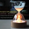 Hourglass Night Lamp - Decorative Bedside Light