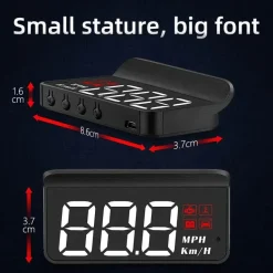 HUD-Windschutzscheiben-Tachometer – Digitales Head-Up-Display