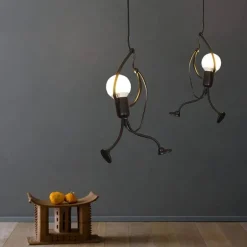 Human Figure Chandelier - Unique Decorative Lighting Fixture