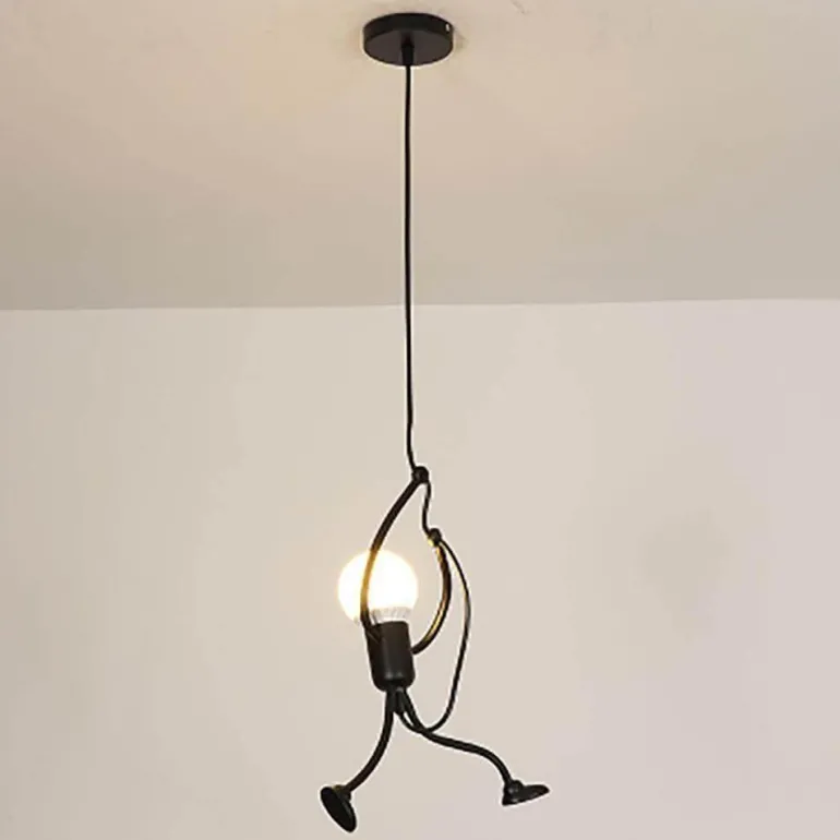 Human Figure Chandelier - Unique Decorative Lighting Fixture