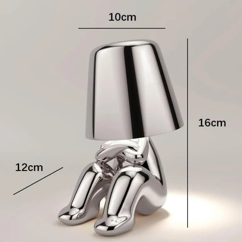 Humanoides Nachtlicht – Niedliche Touch-Lampe für Kinder