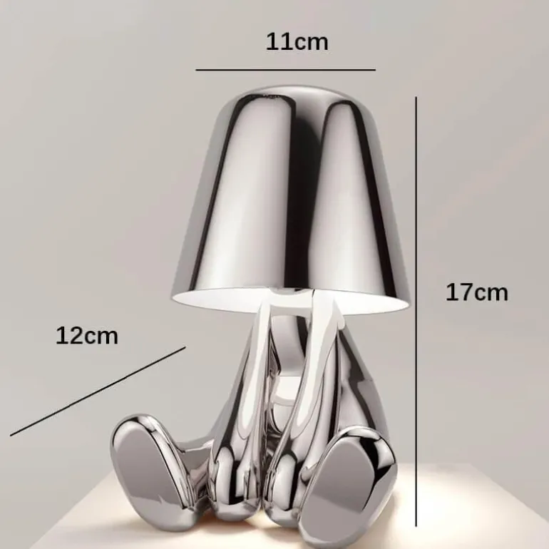 Humanoides Nachtlicht – Niedliche Touch-Lampe für Kinder