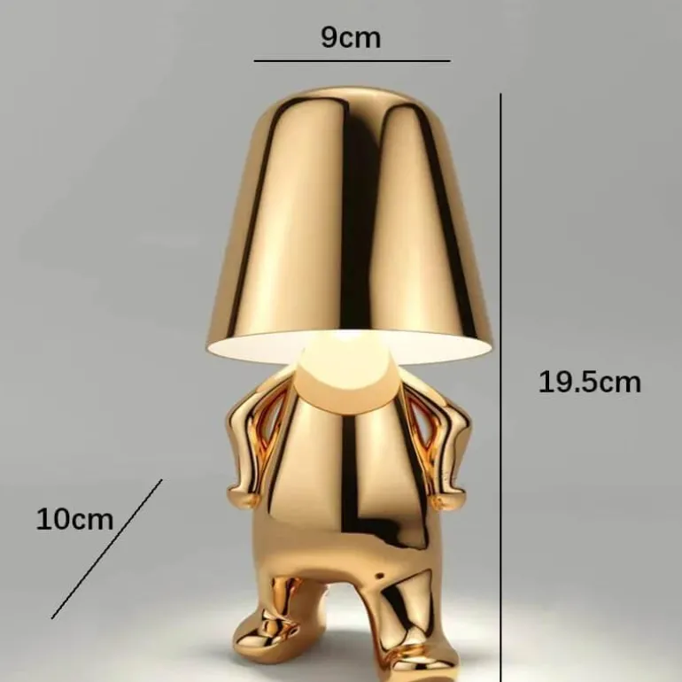 Humanoides Nachtlicht – Niedliche Touch-Lampe für Kinder