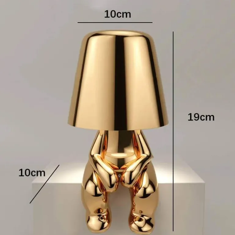 Humanoides Nachtlicht – Niedliche Touch-Lampe für Kinder