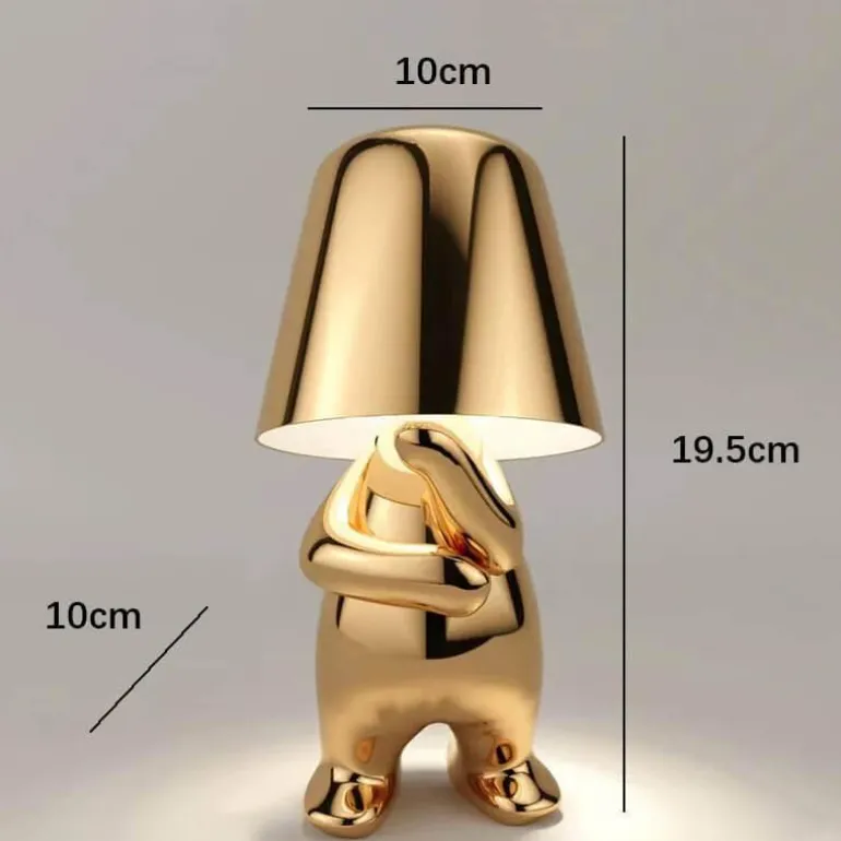 Humanoides Nachtlicht – Niedliche Touch-Lampe für Kinder