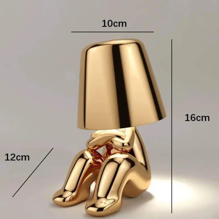 Humanoides Nachtlicht – Niedliche Touch-Lampe für Kinder