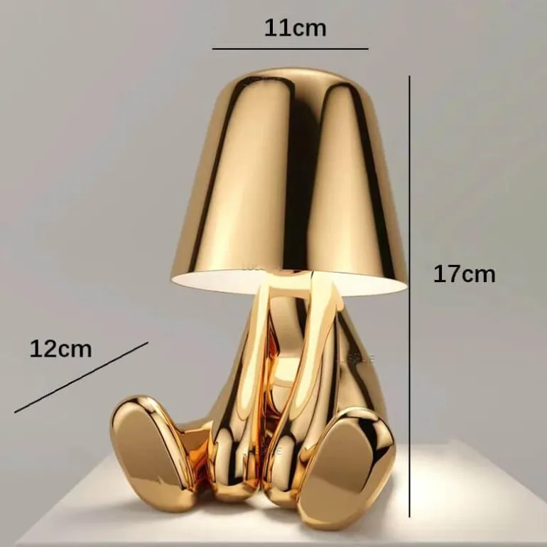 Humanoides Nachtlicht – Niedliche Touch-Lampe für Kinder