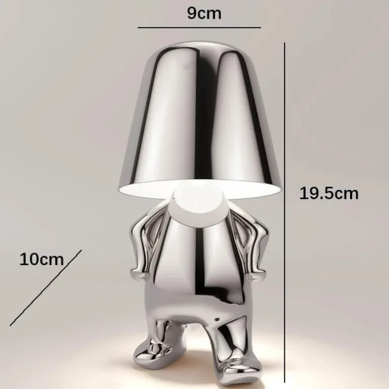 Humanoides Nachtlicht – Niedliche Touch-Lampe für Kinder