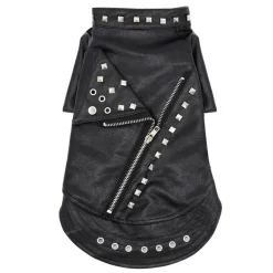 Hundemantel aus Leder – Stilvolle Haustierjacke