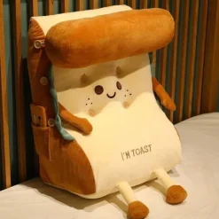 I AM TOAST Süßes, bequemes, waschbares Nachtkissen