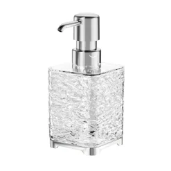 Ice Pattern Soap Dispenser - Decorative Bathroom Accessory