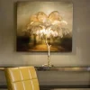 Icelandic Feather Tree Lamp - Elegant Home Decor Accent